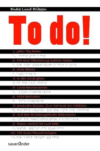 To do! (Sauerländer Jugendbuch)