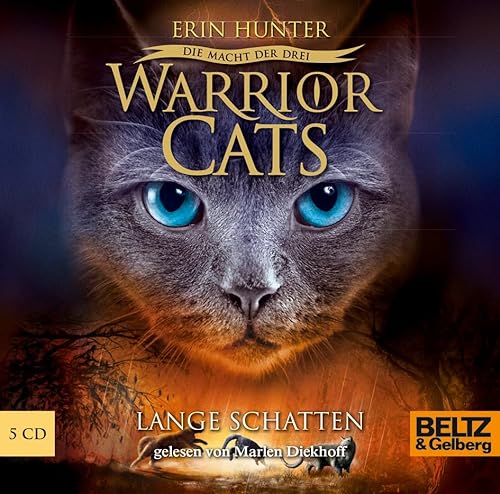 Warrior Cats - Die Macht der Drei. Lange Schatten: III, Folge 5, gelesen von Marlen Diekhoff, 5 CDs in der Multibox, ca. 6 Std. 25 Min.