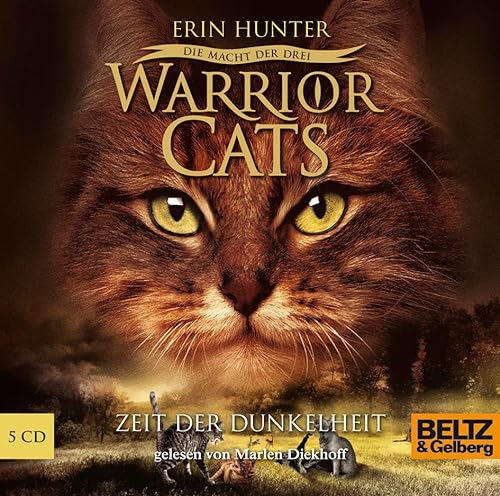 Warrior Cats - Die Macht der drei. Zeit der Dunkelheit: III, Folge 4, gelesen von Marlen Diekhoff, 5 CDs in der Multibox, 6 Std. 46 Min.