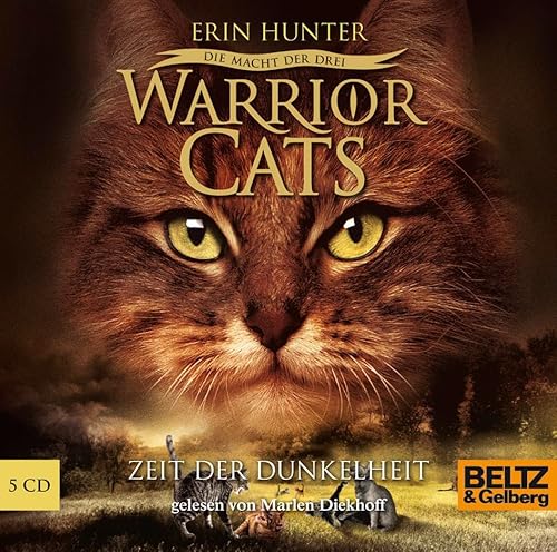 Warrior Cats - Die Macht der drei. Zeit der Dunkelheit: III, Folge 4, gelesen von Marlen Diekhoff, 5 CDs in der Multibox, 6 Std. 46 Min.