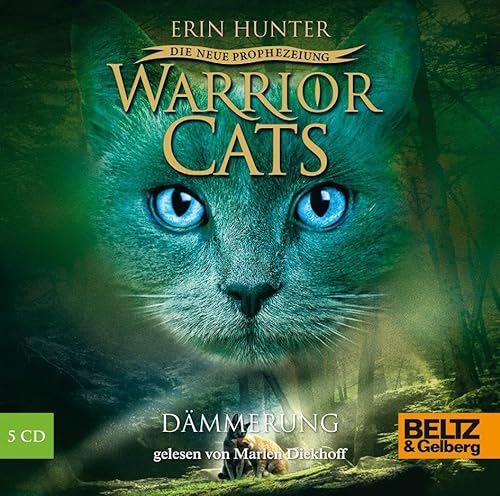 Warrior Cats - Die neue Prophezeiung. Dämmerung: Staffel II, Band 5, gelesen von Marlen Diekhoff, 5 CDs in der Multibox, 6 Std. 2 Min.