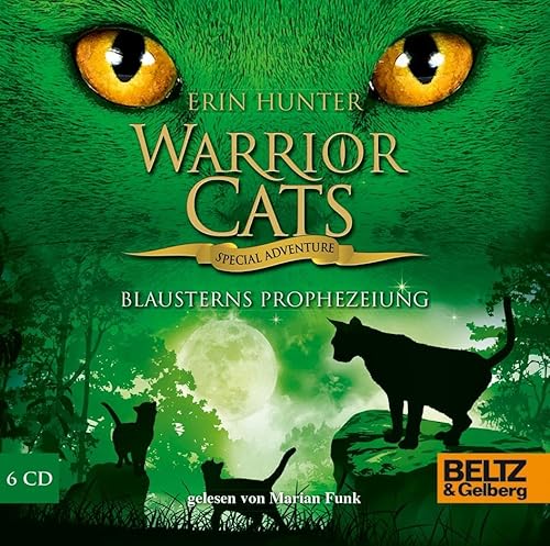 Warrior Cats - Special Adventure. Blausterns Prophezeiung: Gelesen von Marian Funk, 6 CDs in der Multibox, ca. 8 Std. 15 Min.