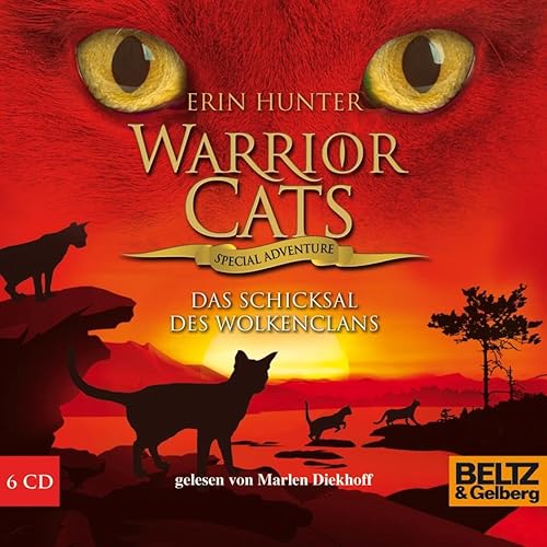 Warrior Cats - Special Adventure. Das Schicksal des WolkenClans: Gelesen von Marlen Diekhoff, 6 CDs in der Multibox, 7 Std. 49 Min.