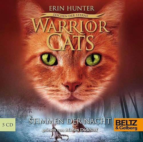Warrior Cats - Zeichen der Sterne. Stimmen der Nacht: IV, Folge 3, gelesen von Marlen Diekhoff, 5 CDs in der Multibox, ca. 6 Std. 25 Min.