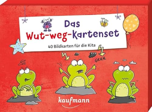 Das Wut-weg-Kartenset: 40 Bildkarten für die Kita (40 Bildkarten für Kindergarten, Kita etc.: Praxis- und Spielideen für Kinder) von Kaufmann Ernst Vlg GmbH