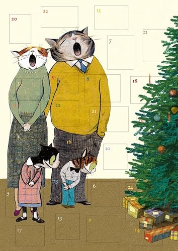 Wolf Erlbruchs Adventskalender - Schöne Bescherung: mit 24 Klapptürchen von Peter Hammer Verlag GmbH