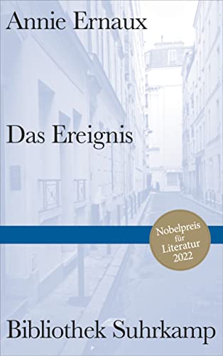 Das Ereignis: Nobelpreis für Literatur 2022 (Bibliothek Suhrkamp)