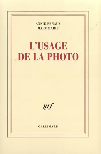 L'usage de la photo