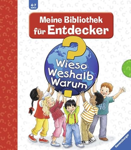 Meine Bibliothek für Entdecker (Schuber): Zu Besuch beim Kinderarzt / Im Zoo / Pass auf im Straßenverkehr / Unsere Erde (Wieso? Weshalb? Warum?)