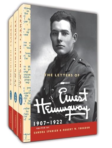 The Letters of Ernest Hemingway Hardback Set Volumes 1-3 (Cambridge Edition of the Letters of Ernest Hemingway)