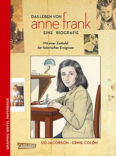 Anne Frank: Die Comic-Biografie (Graphic Novel Paperback) von Carlsen Verlag GmbH