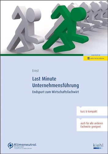 Last Minute Unternehmensführung: Endspurt zum Wirtschaftsfachwirt von NWB Verlag