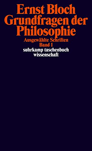 Grundfragen der Philosophie: Ausgewählte Schriften Band 1 (suhrkamp taschenbuch wissenschaft)