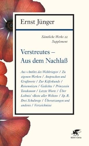 Sämtliche Werke - Band 22: Supplement-Band: Späte Arbeiten - Aus dem Nachlass Sämtliche Werke - Band 22: Supplement-Band: Späte Arbeiten - Aus dem Nachlass