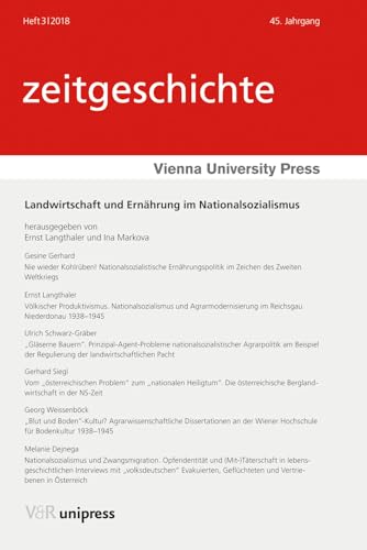 Landwirtschaft und Ernährung im Nationalsozialismus Landwirtschaft und Ernährung im Nationalsozialismus
