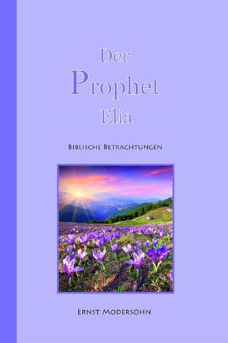 Der Prophet Elia: Biblische Betrachtungen über das Leben Elias