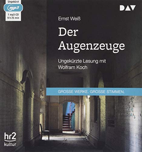 Der Augenzeuge: Ungekürzte Lesung mit Wolfram Koch (1 mp3-CD) von Audio Verlag Der GmbH