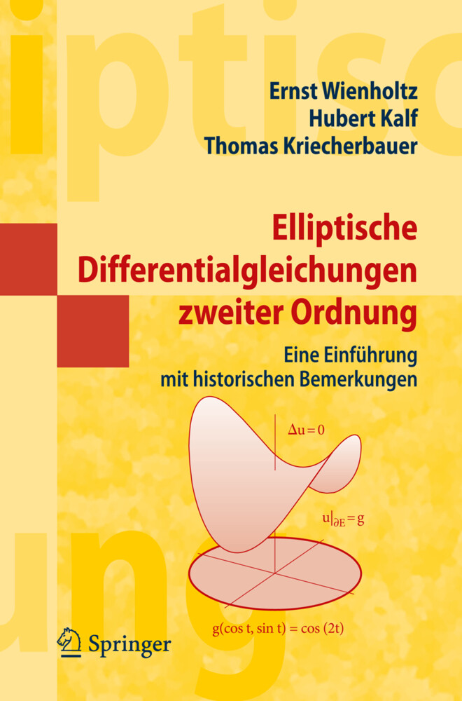 Elliptische Differentialgleichungen zweiter Ordnung von Springer Berlin Heidelberg