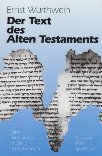 Der Text des Alten Testaments von Deutsche Bibelgesellschaft