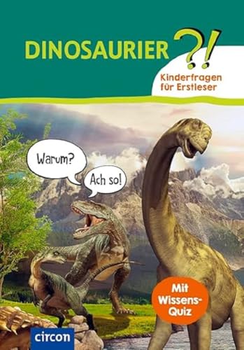 Dinosaurier: Kinderfragen für Erstleser