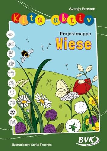 Kita aktiv Projektmappe Wiese (Kita aktiv: alle Bildungsbereiche, inkl. U3) | Kita-Sommermaterial 2024 (Kita aktiv: Lernangebote für 3- bis 6-Jährige)