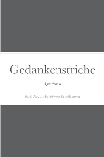 Gedankenstriche: Aphorismen