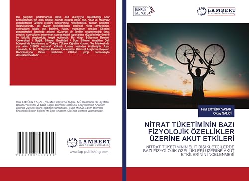 N¿TRAT TÜKET¿M¿N¿N BAZI F¿ZYOLOJ¿K ÖZELL¿KLER ÜZER¿NE AKUT ETK¿LER¿: N¿TRAT TÜKET¿M¿N¿N EL¿T B¿S¿KLETǿLERDE BAZI F¿ZYOLOJ¿K ÖZELL¿KLER¿ ÜZER¿NE AKUT ETK¿LER¿N¿N ¿NCELENMES¿