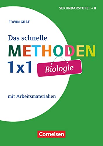 Das schnelle Methoden 1x1 - Sekundarstufe I+II: Biologie - Mit Arbeitsmaterialien - Buch von Cornelsen Vlg Scriptor