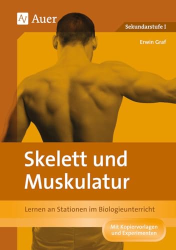 Skelett und Muskulatur: Lernen an Stationen im Biologieunterricht (5. und 6. Klasse) (Lernen an Stationen Biologie Sekundarstufe) von Auer Verlag i.d.AAP LW