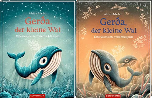 Gerda, der kleine Wal Band 1+2 plus 1 exklusives Postkartenset