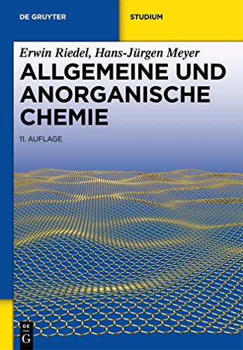 Allgemeine und Anorganische Chemie (De Gruyter Studium) von de Gruyter