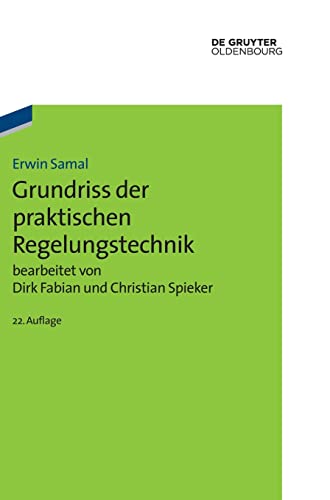 Grundriss der praktischen Regelungstechnik von De Gruyter Oldenbourg