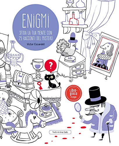 Enigmi. Sfida la tua mente con 25 racconti del mistero. Ediz. a colori (Libri gioco) von IDEEALI