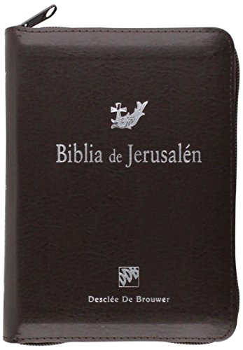 Biblia de Jerusalén de bolsillo con cremallera : modelo 3