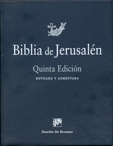 Biblia de Jerusalén: 5ª edición Manual totalmente revisada - Modelo 0