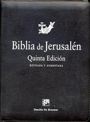 Biblia de Jerusalén: 5ª edición Manual totalmente revisada - Modelo con cremallera