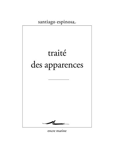 Traite Des Apparences (Encre Marine) von Les Belles Lettres