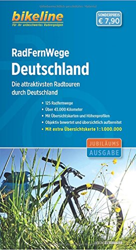 Deutschland RadFernWege: Sonderausgabe (Bikeline Radtourenbücher): Das Standardwerk
