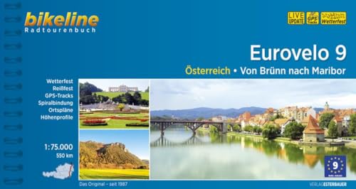 Eurovelo 9: Von Brünn nach Maribor, 568 km (Bikeline Radtourenbücher)
