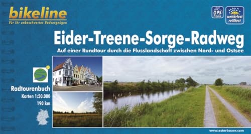 Bikeline Eider-Treene-Sorge-Radweg 1 : 50 000. GPS-Track Download. wetterfest und reißfest von Esterbauer GmbH