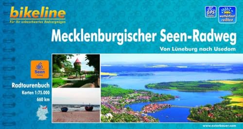 Bikeline Radtourenbuch Mecklenburgischer Seen-Radweg. Von Lüneburg nach Usedom, 1 : 75 000, wetterfest/reißfest, GPS-Tracks Download Bikeline Radtourenbuch Mecklenburgischer Seen-Radweg. Von Lüneburg nach Usedom, 1 : 75 000, wetterfest/reißfest, GPS-Tracks Download