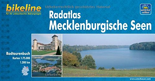 bikeline Radtourenbuch, Radatlas Mecklenburgische Seen, wetterfest/reißfest bikeline Radtourenbuch, Radatlas Mecklenburgische Seen, wetterfest/reißfest