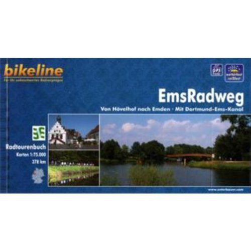 bikeline Radtourenbuch: Ems-Radweg. Von den Quellen zur Mündung. Mit Dortmund-Ems-Kanal. 1: 50.000, 380 km, GPS-Tracks Download