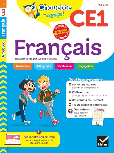 Chouette - Français CE1: cahier d'entraînement recommandé par les enseignants