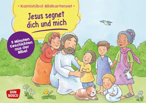 Jesus segnet dich und mich. Kamishibai Bildkartenset.: 5 Minuten Geschichten aus der Bibel. Für Kinder ab 2 Jahren. Krippe & KITA I Kindergottesdienst. Kein biblisches Vorwissen nötig. Jesus segnet dich und mich. Kamishibai Bildkartenset.: 5 Minuten Geschichten aus der Bibel. Für Kinder ab 2 Jahren. Krippe & KITA I Kindergottesdienst. Kein biblisches Vorwissen nötig.