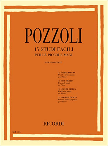 Etudes faciles pour petites mains (15) - Piano von Ricordi