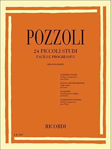 Petites études faciles et progressives (24) - Piano von Ricordi