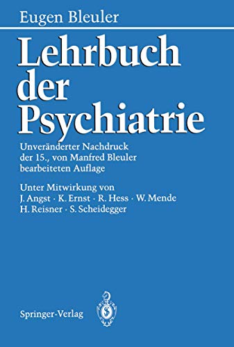 Lehrbuch der Psychiatrie von Springer