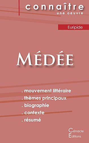 Fiche de lecture Médée de Euripide (Analyse littéraire de référence et résumé complet): Fiche lecture von Les Editions Du Cenacle