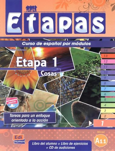 Cosas - Libro del alumno + Libro de ejercicios + Audio-CD: Tareas para un enfoque orientado a la acción. Niveau A1.1 (Etapas)